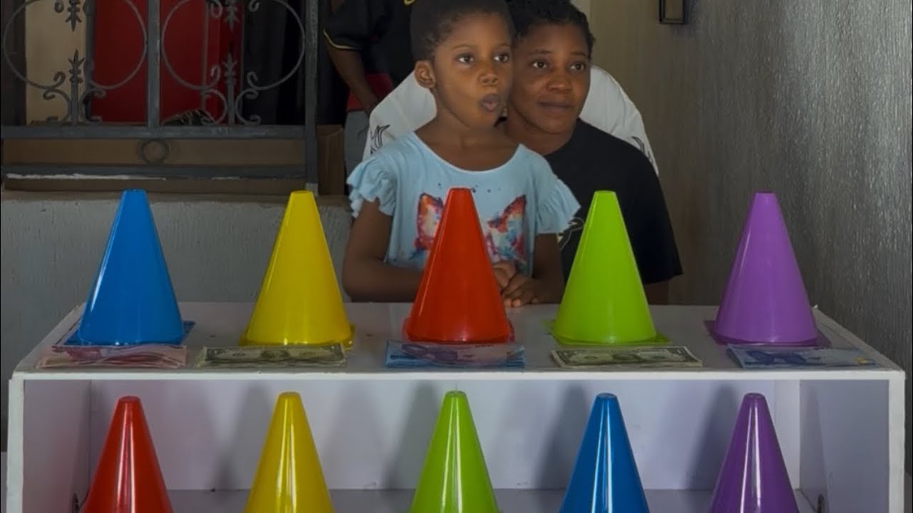🆕GAME‼️- THE FUNNIEST, INTERESTING &  ENTERTAINING COLOR CONE MATCHING CHALLENGE  - FAMILY GAME SHOW