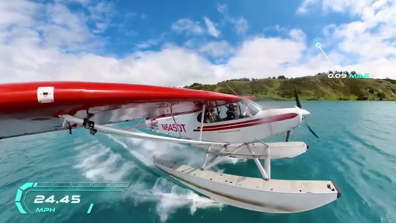 Float Plane Confined Area Takeoff