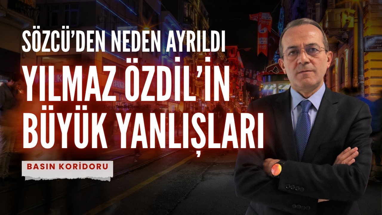 Yılmaz &Ouml;zdil'in B&uuml;y&uuml;k Yanlışları