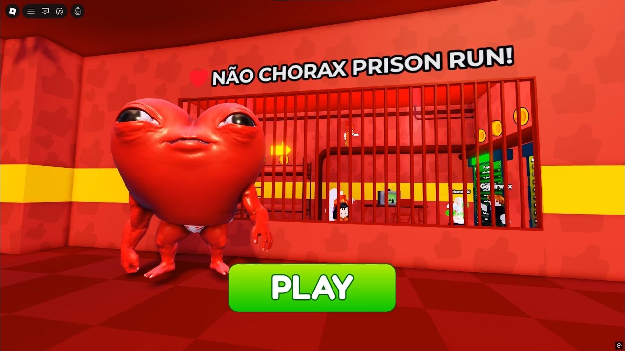 NÃO CHORAX PRISON RUN!_Roblox-Gameplay-Walkthrough