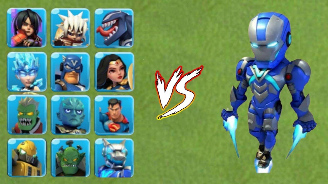 ARMOR VS OTHER HERO | CLASH OF ZOMBIES