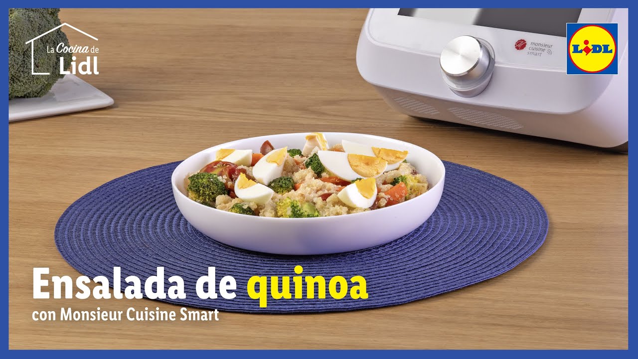Ensalada de quinoa 🥦 | Recetas con Monsieur Cuisine Smart | Lidl Espa&ntilde;a