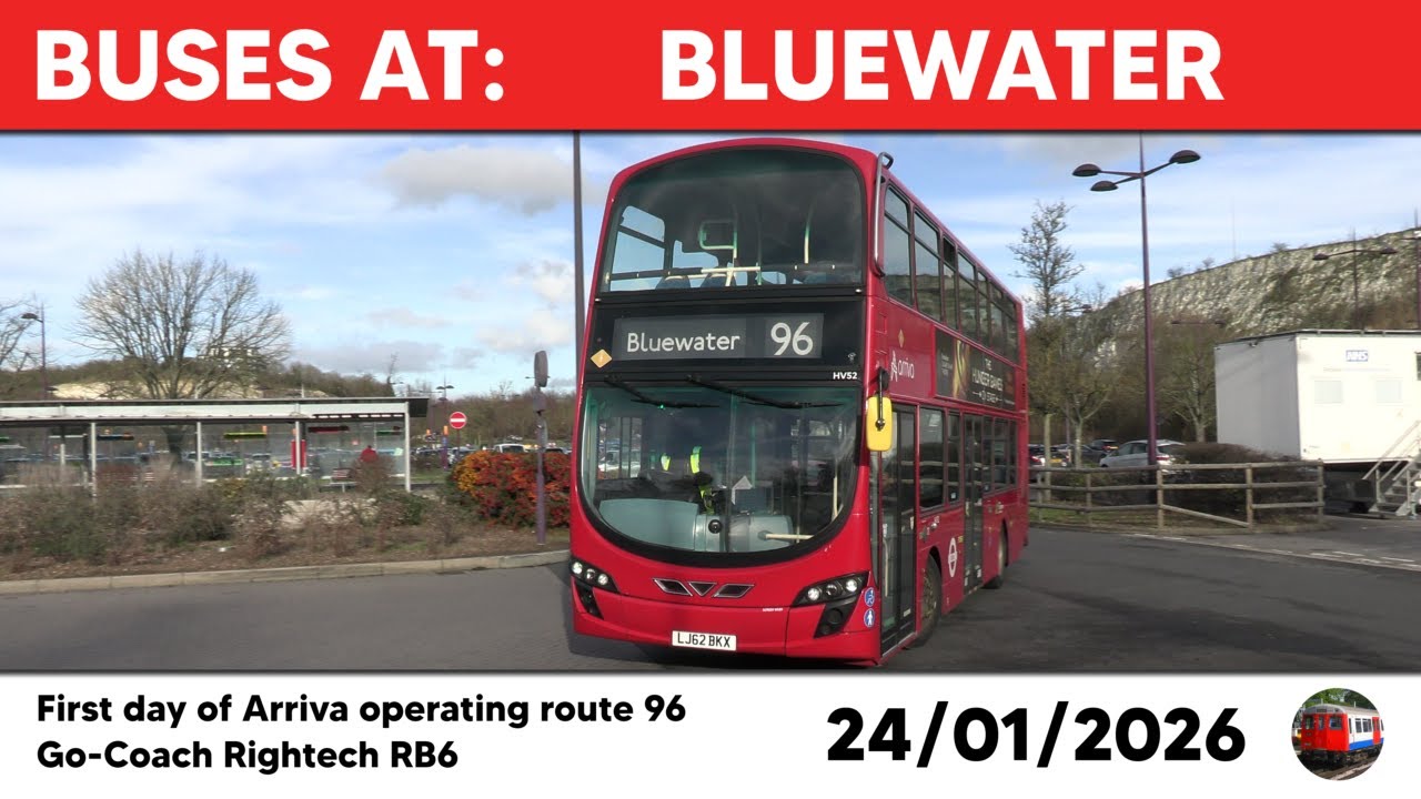 Buses at Bluewater 24/01/2026
