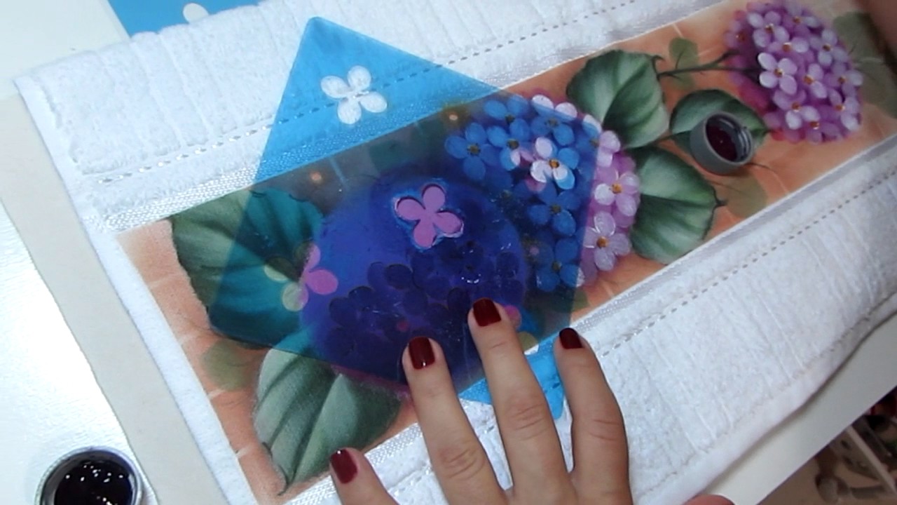 Como Pintar Hortências Paty Buoso