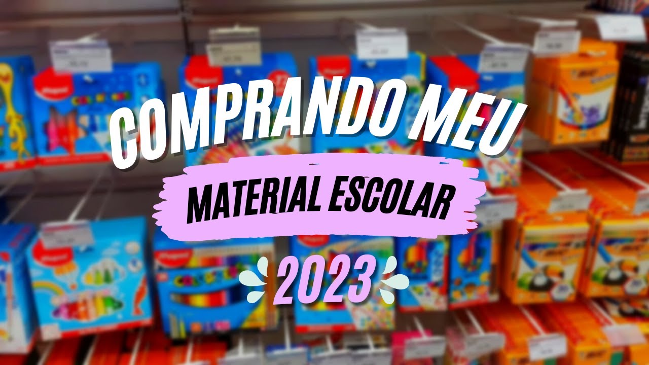 COMPRANDO MEU MATERIAL ESCOLAR 2023 NA KALUNGA! #comprandomaterialescolar #materialescolar