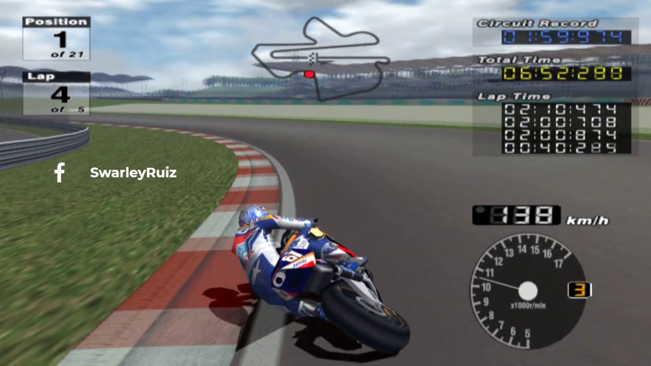 MotoGP 3 PS2 | Sepang | Trayectoria #67