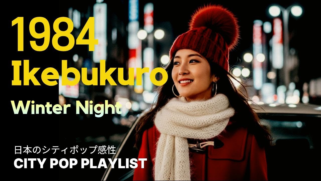 [Playlist]1980s Japanese City Pop 🎶 夜に溶ける Nostalgia | citypopmelody