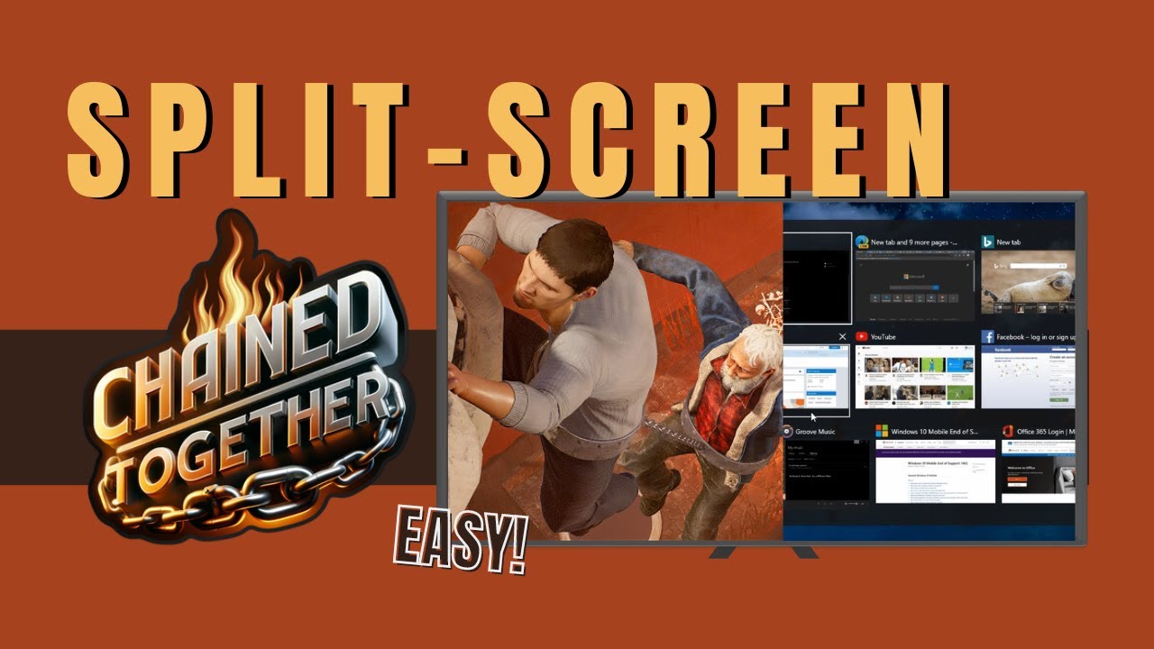 How To Play Split Screen In Chained Together (EASY) - 2025