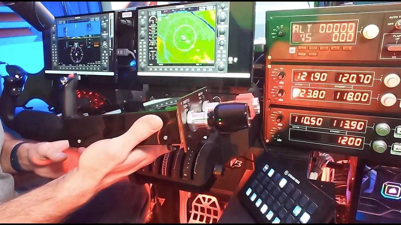 Sim Max Throttle and Mixture controller | vernier style | MSFS | X-Plane