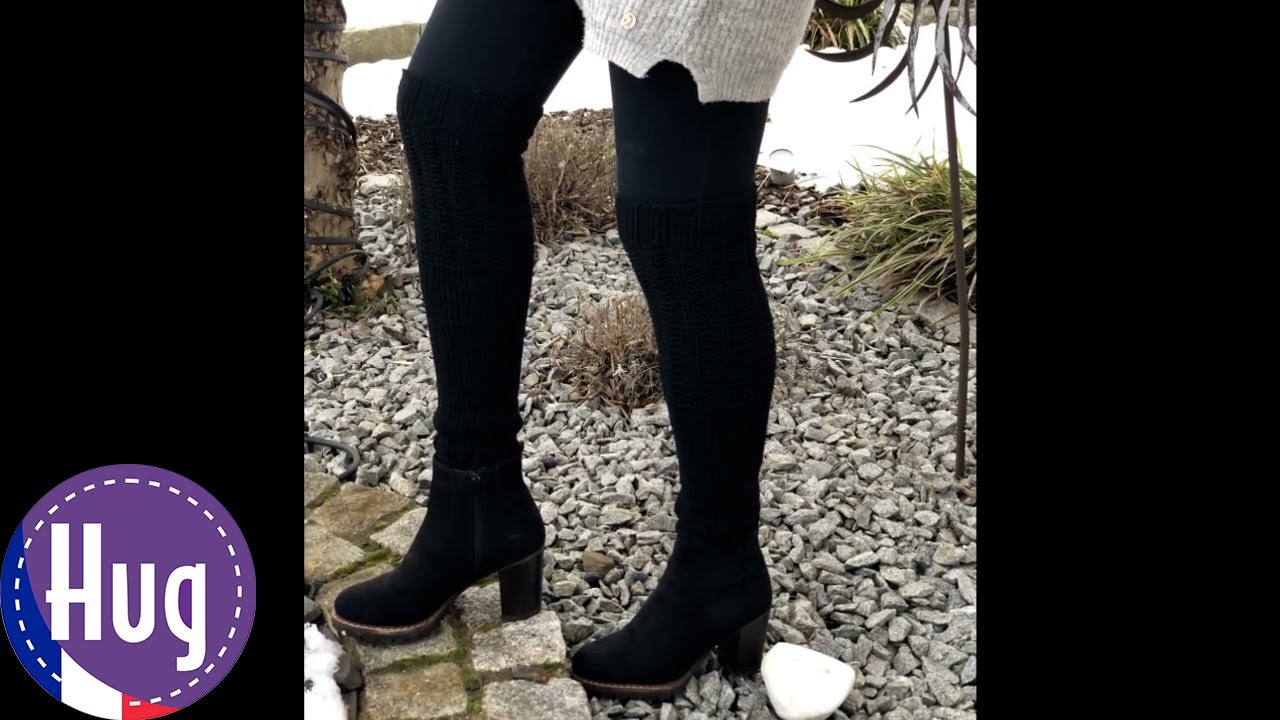 Tricoter une jambière avec la SHAPE de Woolly Hugs