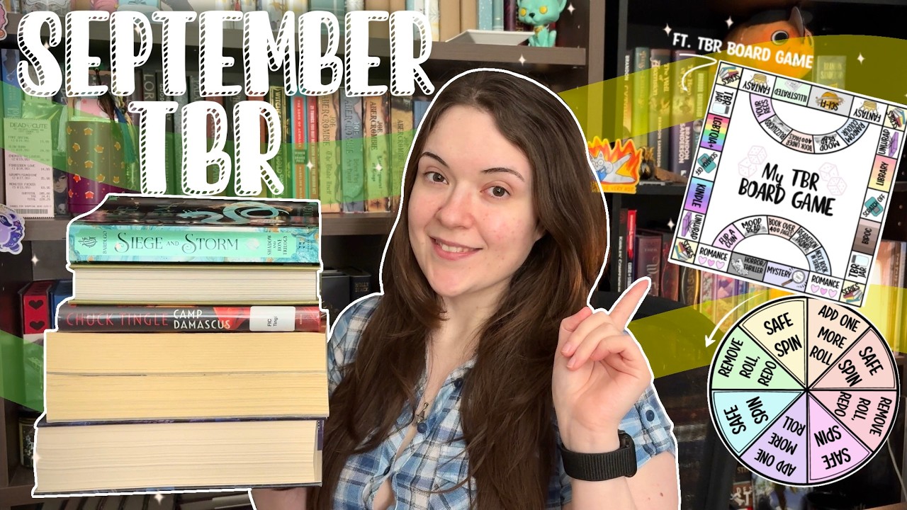My VERY Late September TBR Board Game & Magical Readathon 🍂 | September TBR