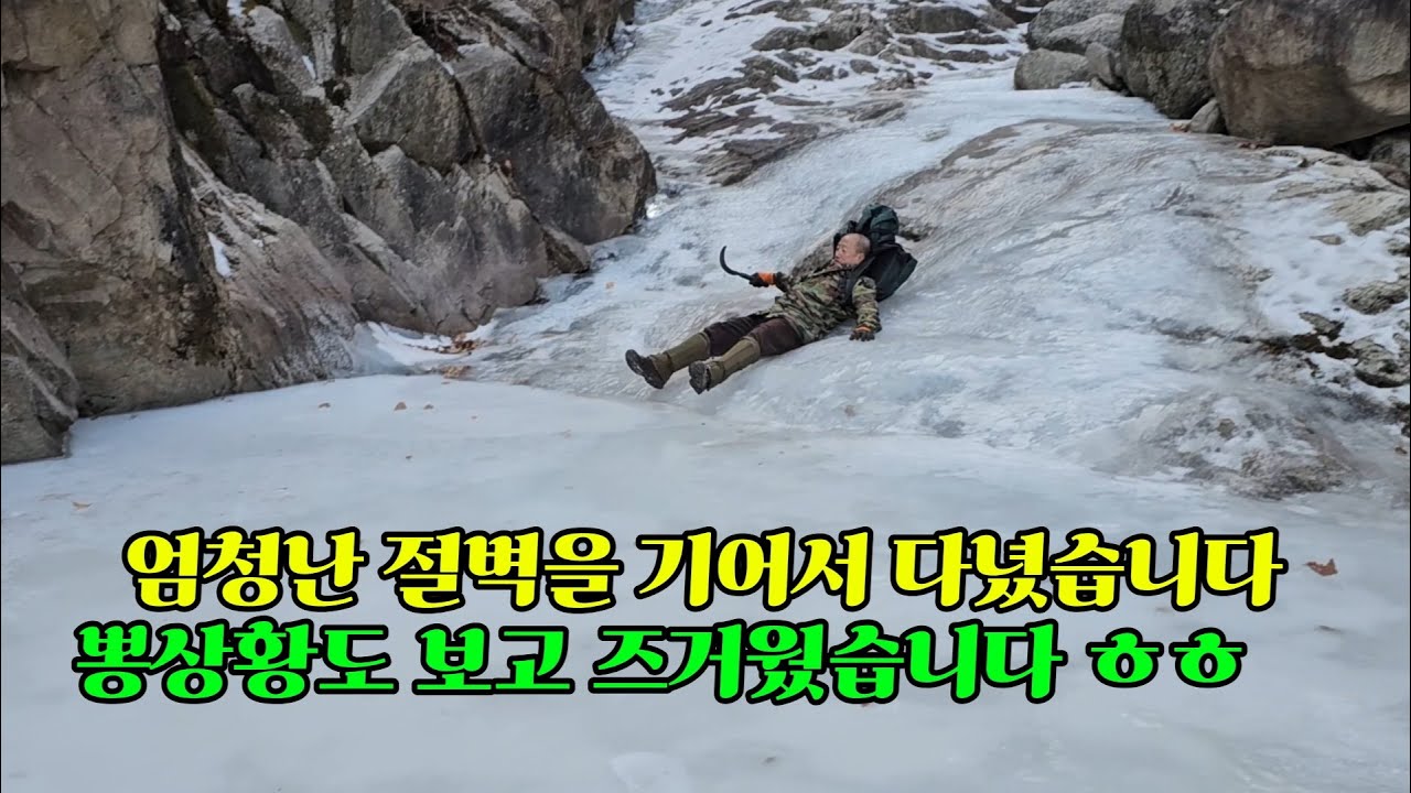 제1049회 2026 2 1 세상에 이리 험한 산은 처음이네요 뽕상황버섯을 찾아다녔습니다
