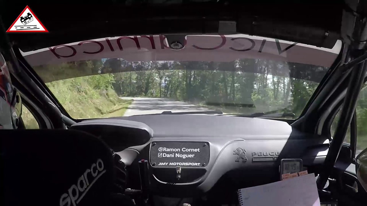 OnBoard Cornet - Noguer | Peugeot 208 R2 | Ral·li Osona 2017 [Passats de canto]