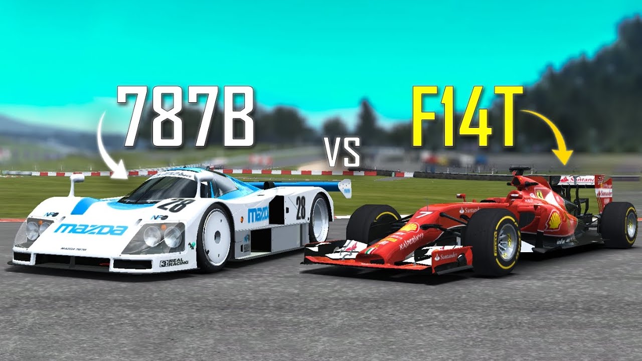 Ferrari F14T vs Mazda 787B | Monza Time Trial Showdown | Real Racing 3