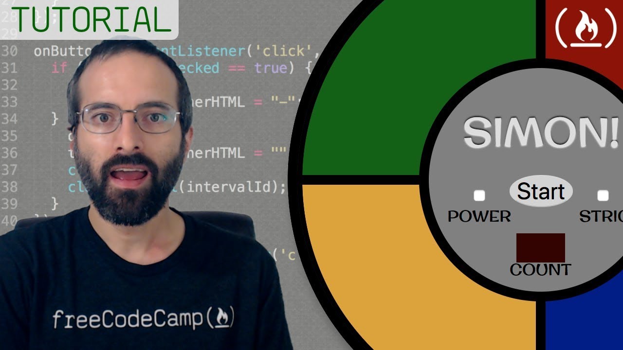 Урок по созданию игры &laquo;Саймон&raquo; на JavaScript для начинающих