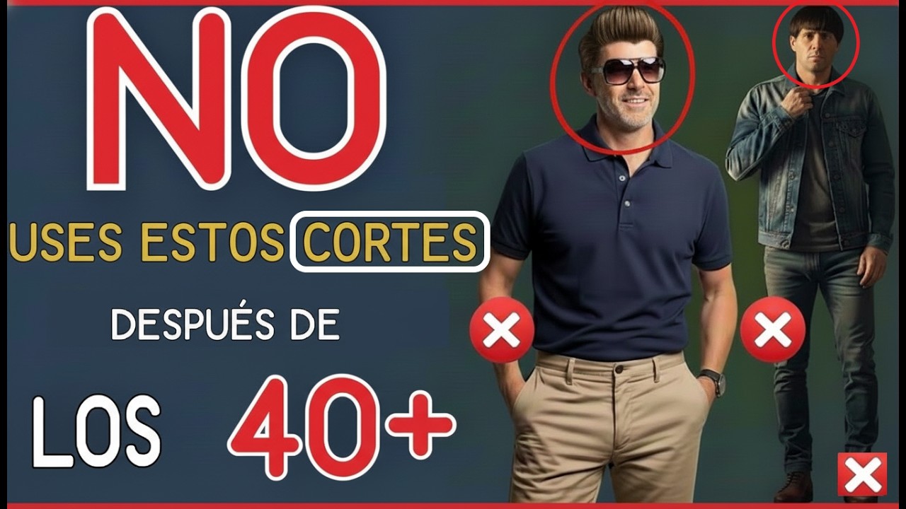Los MEJORES CORTES DE CABELLO para HOMBRES Mayores de 40 | Moda Hombre 40+