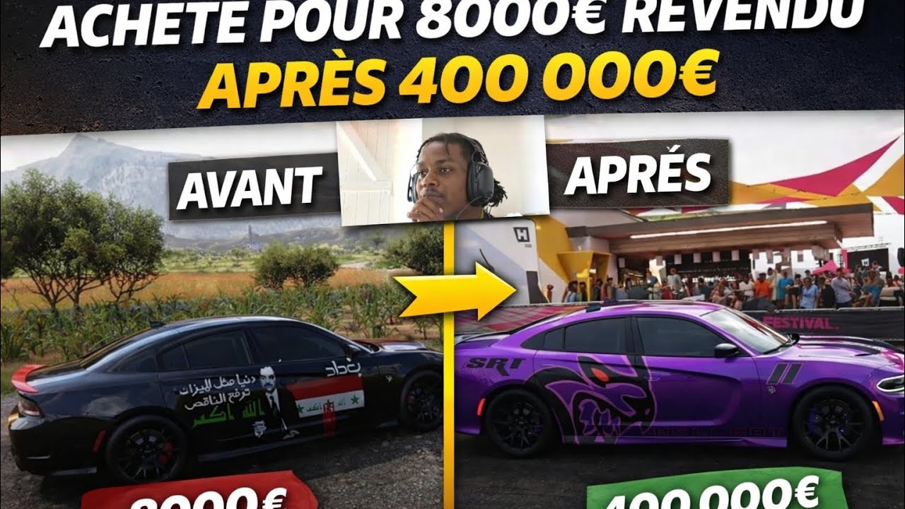 DODGE CHARGER SRT HELLCAT 2015 , acheter 8000€ vendu 400000€ #voiture #pourtoi #automobile 