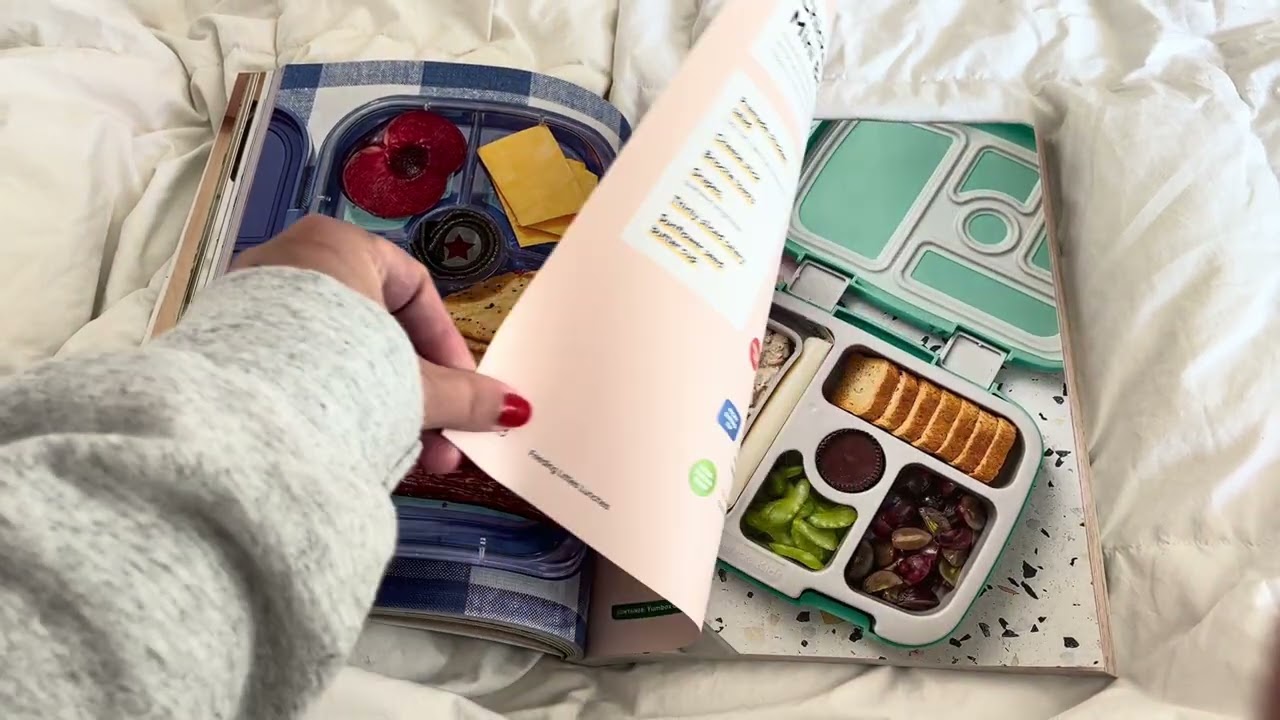 ASMR Colorful Recipe Book Flip Through {mostly whispered}