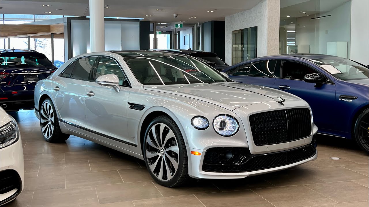 2022 Bentley Flying Spur V8 - Revs + Walkaround in 4k