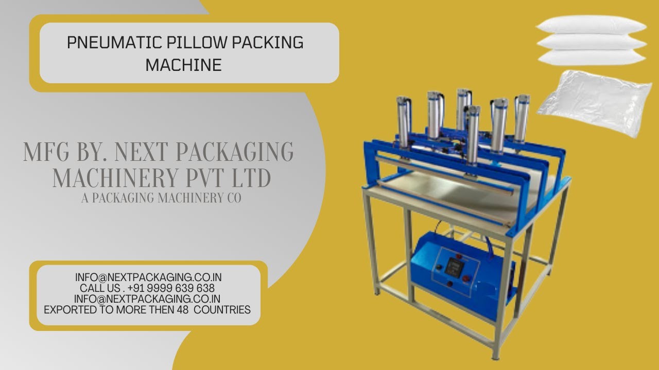 Pillow/comforter/blanket/ mattress vacuum compress packing machine