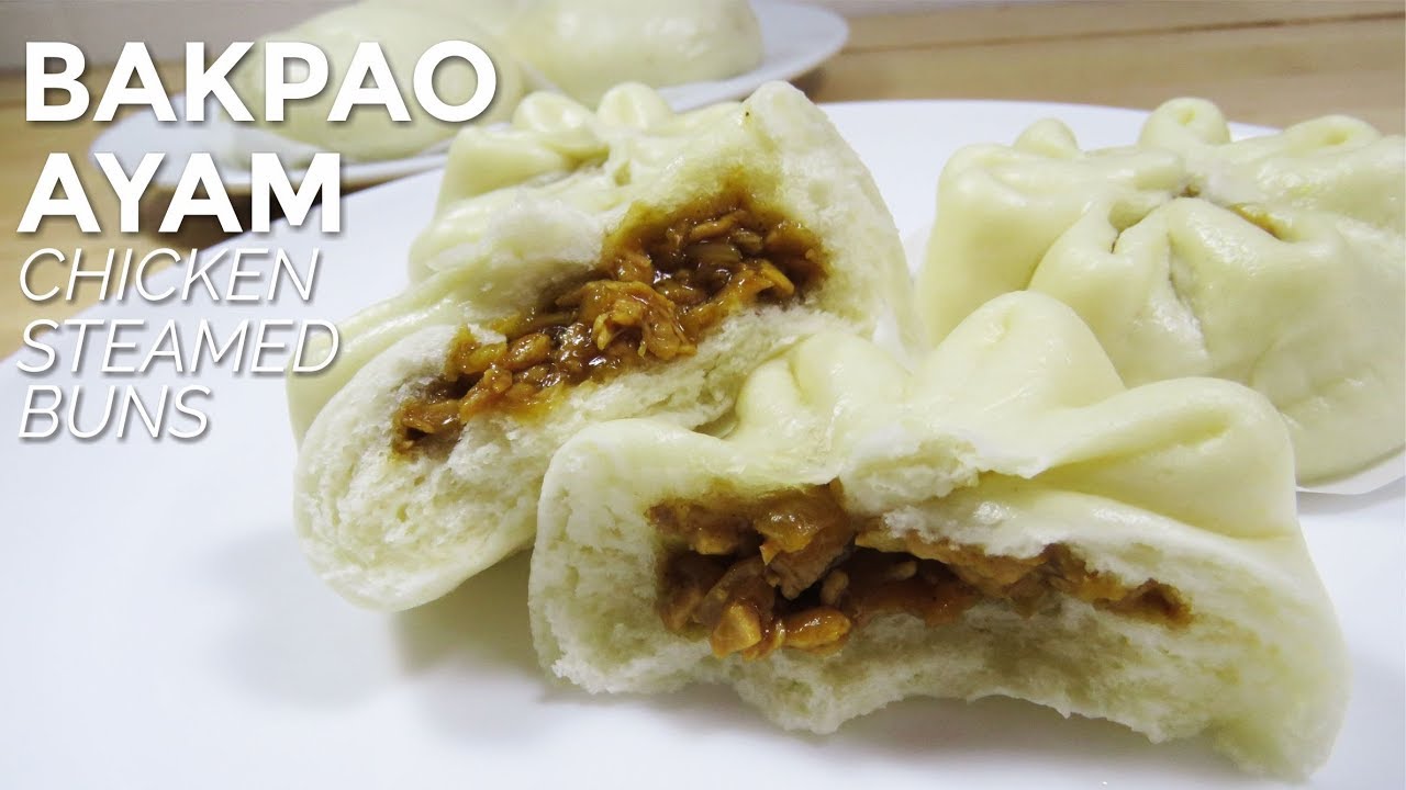 BAKPAO AYAM ENAK LEMBUT // CHICKEN STEAMED BUN