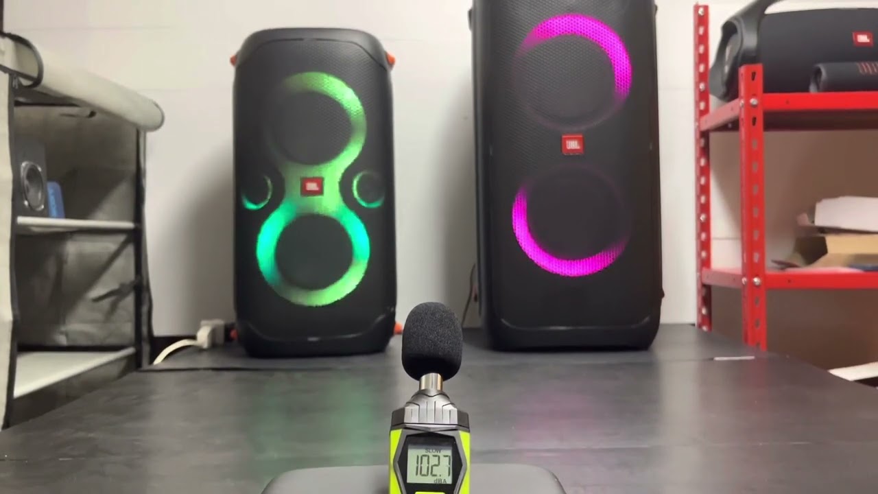 JBL Partybox 110 vs Partybox 310 in AC mode [sound test + bass test in TWS]