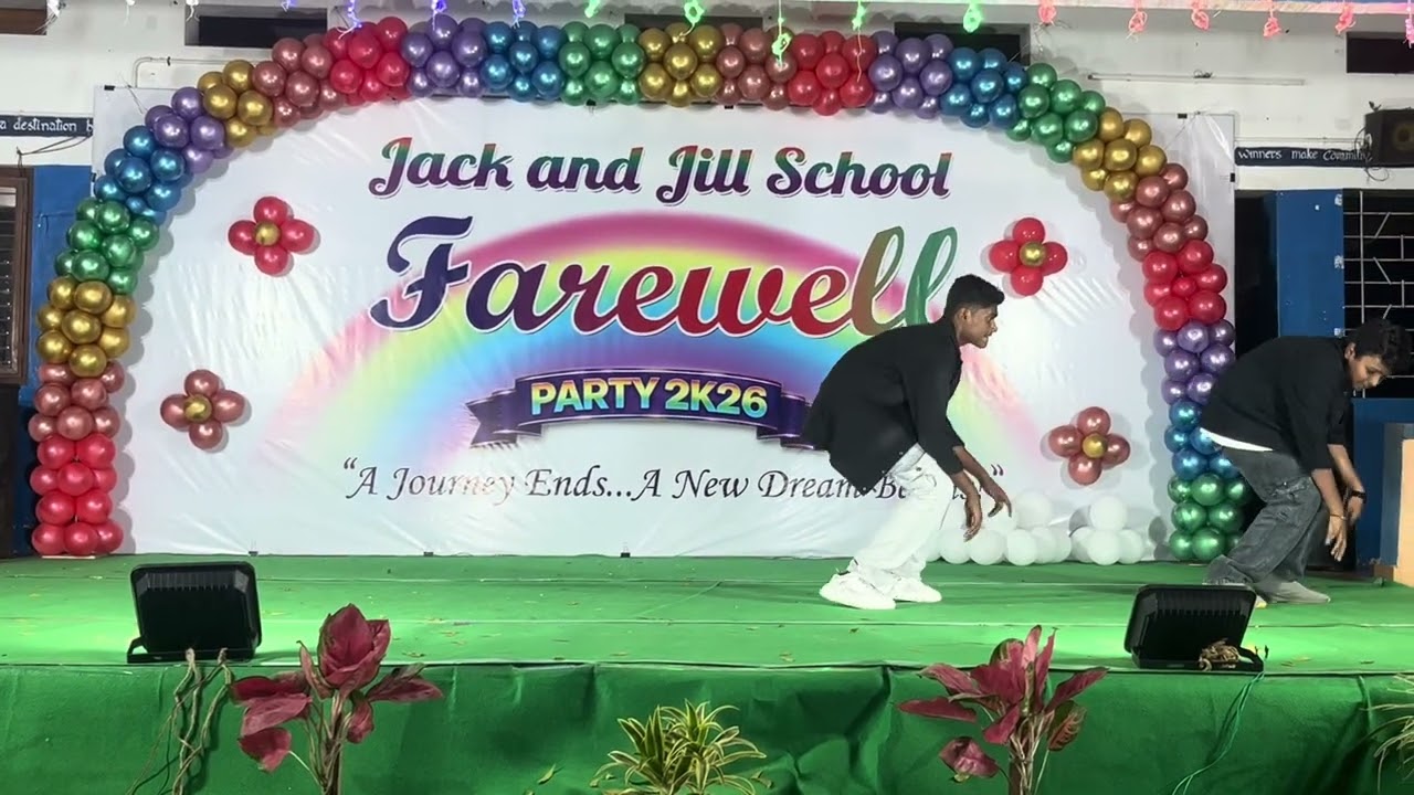 Dance performance by Charvith and Samay 🤩