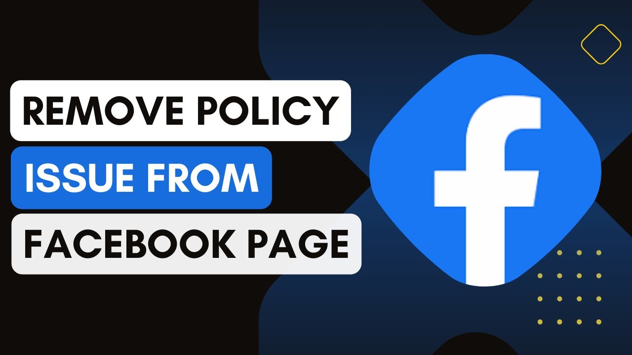 How To Remove Policy Issue From Facebook Page✅!