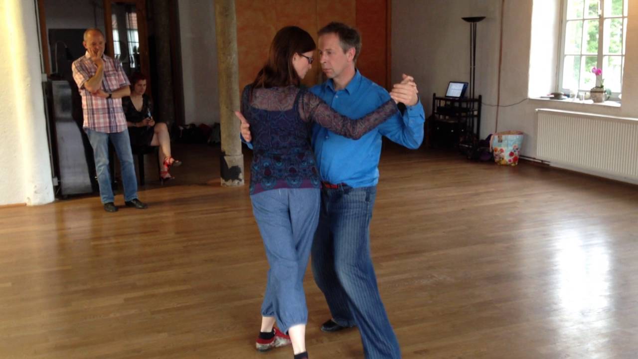 Tine & Mark Tangokurs 9/2015 Basistechnik Molinete