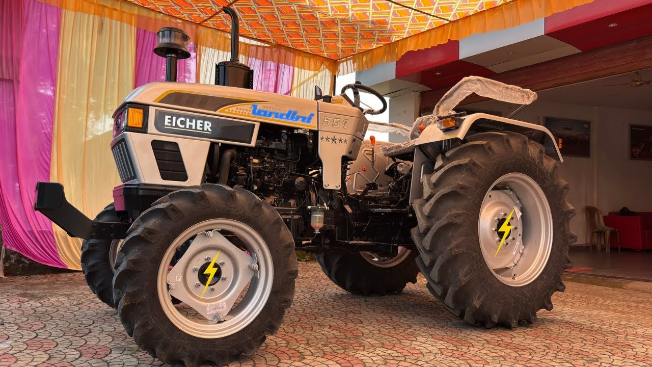 2025 का 50 HP श्रेणी में निकला एक जबरदस्त 4WD ट्रैक्टर | Eicher 551 4WD price 2025 | Eicher 551