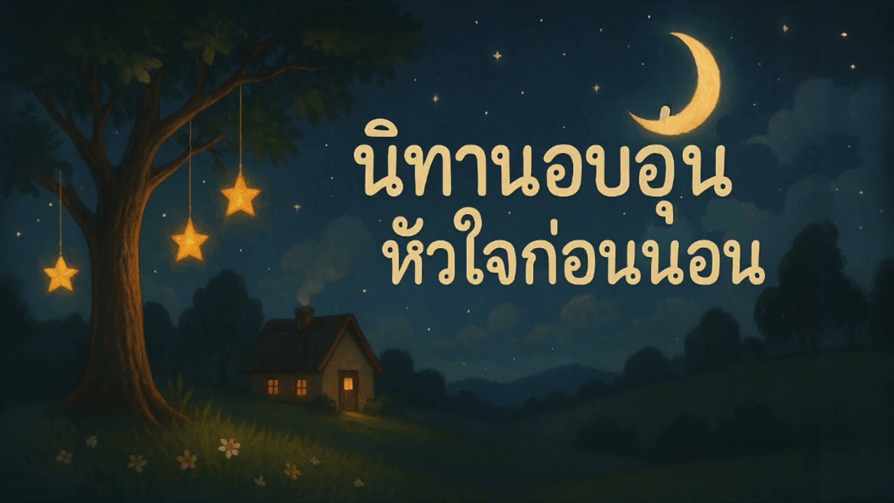 นิทานก่อนนอน | อบอุ่นหัวใจ 🌙✨ ฟังแล้วหลับสบาย เติมพลังใจยามค่ำคืน ❤️
