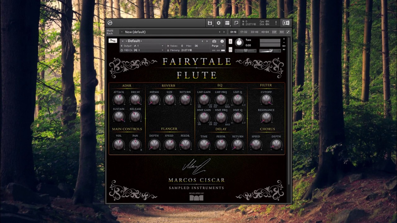 Fairytale Flute - Kontakt Instrument - Presets