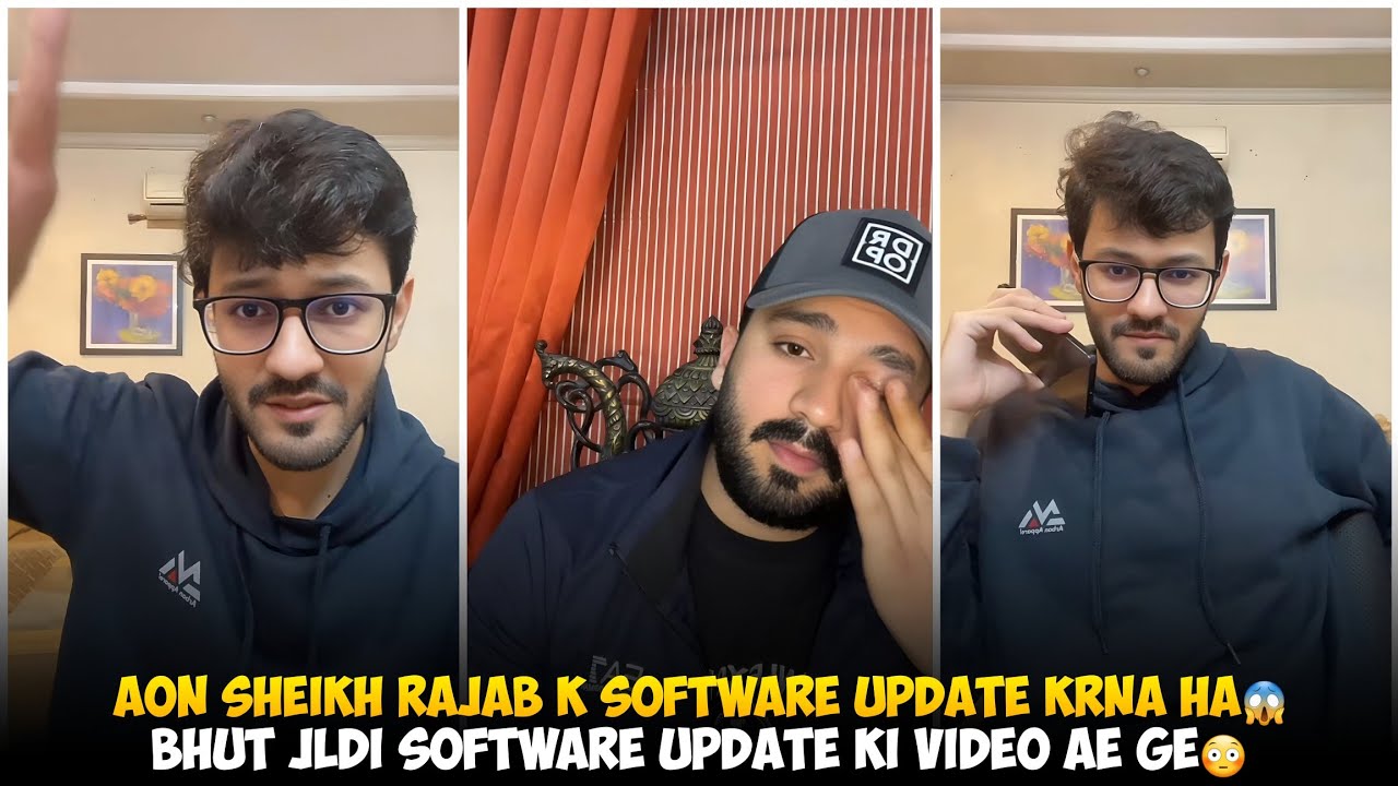 Aon Sheikh Rajab Butt Ka Software Update Krna Ha | Bhut Jdli Software Update ki Video Ae Ge