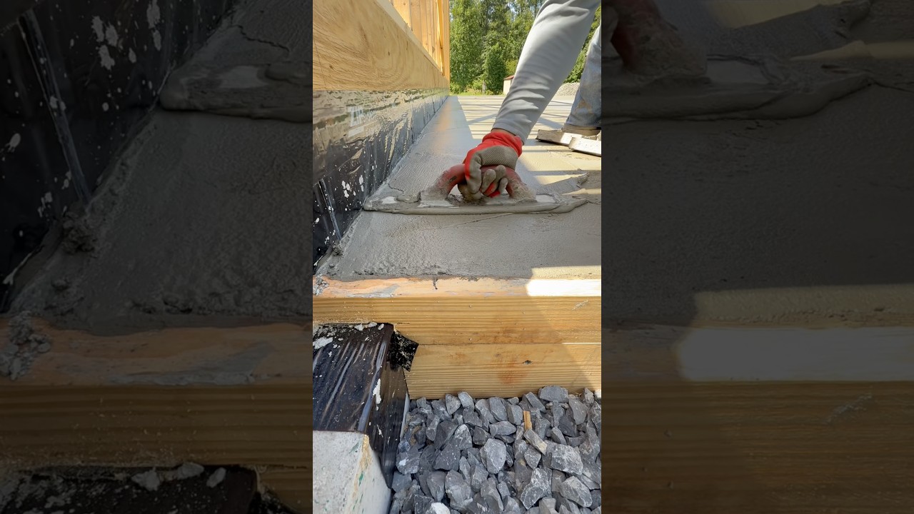 I HAD to Pour This Garage Slab Today