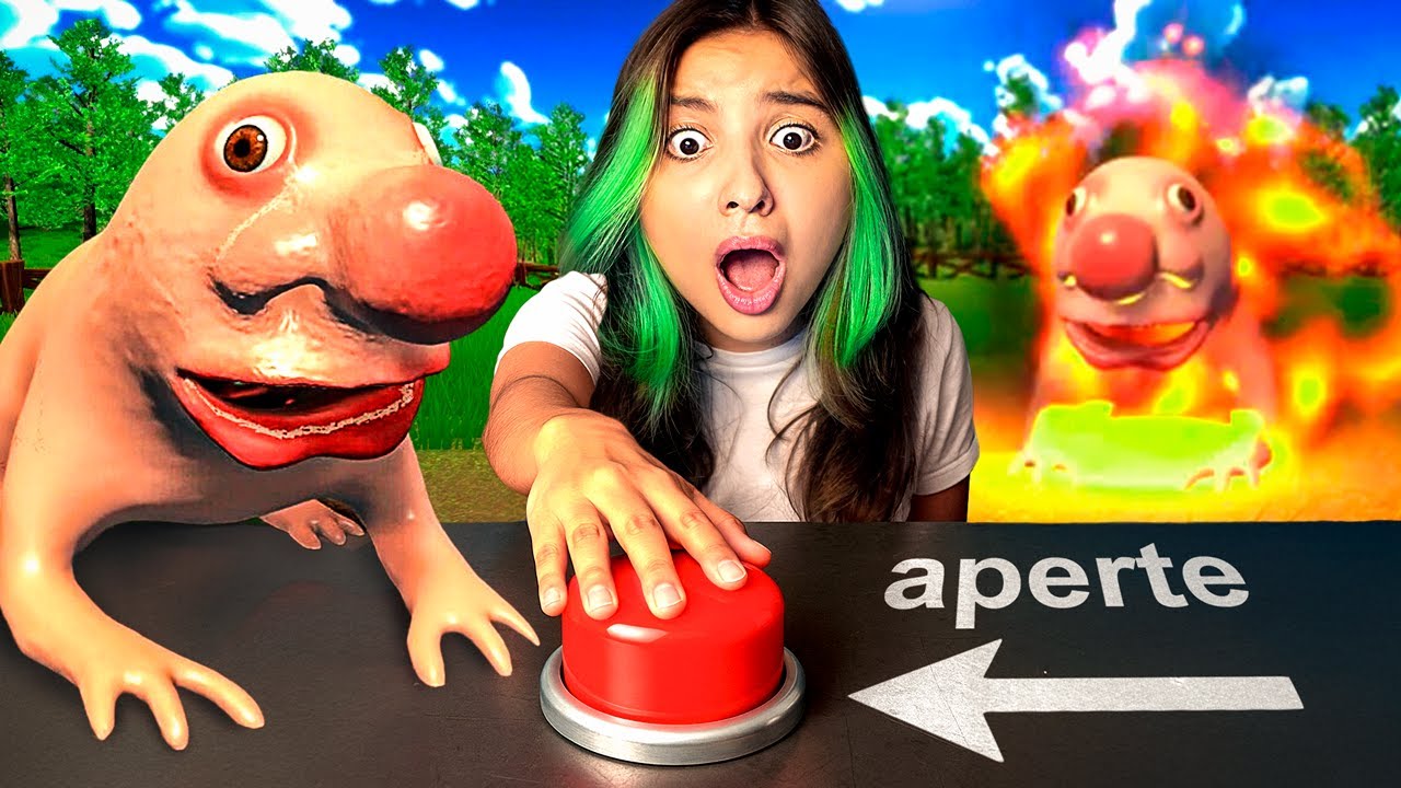 APERTEI ESSE BOTÃO E ME TRAUMATIZEI... (3 jogos estranhos)