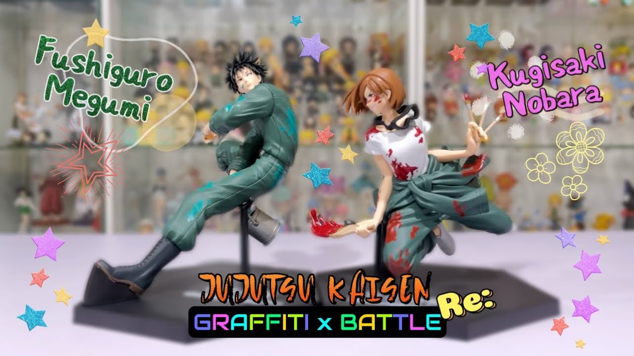 [UNBOXING] Jujutsu Kaisen Figure : Graffiti x Battle Re: - Megumi Fushiguro & Nobara Kugisaki
