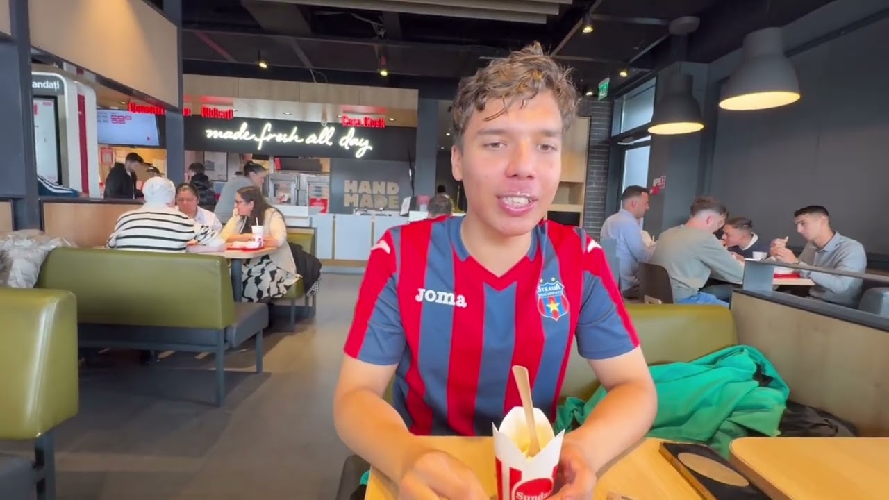 ASMR KIDS direct în Vulcan :KFC(American Bucket De la Colonel Sanders)+Inghetata cu Caramel