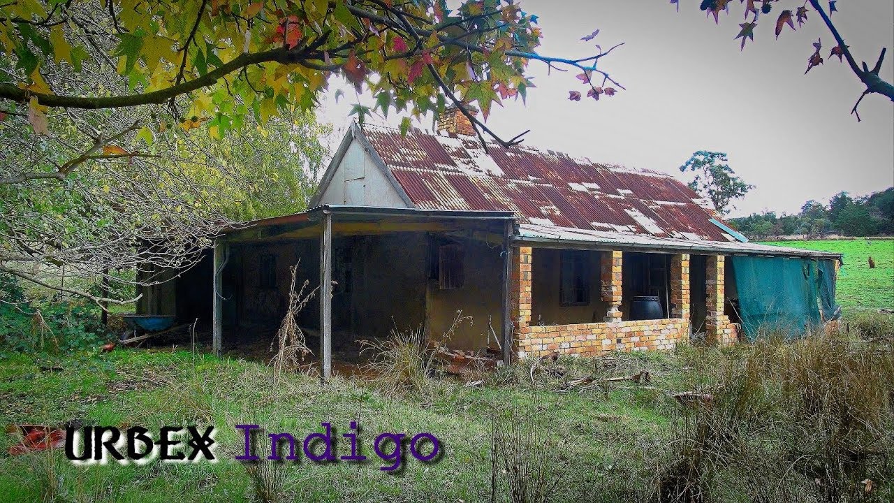 Abandoned -Strange old European style cottage with stuff left behind.