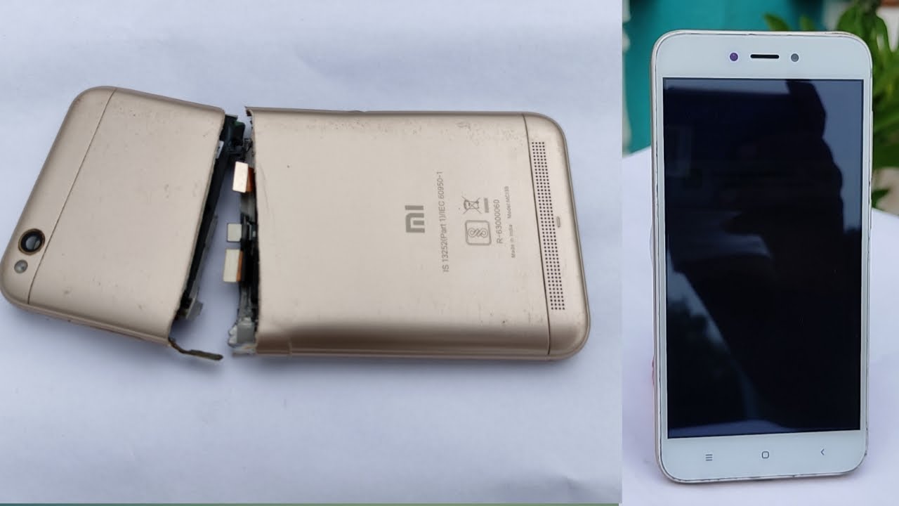 broken phone restoration||restoration redmi 5a broken mobile