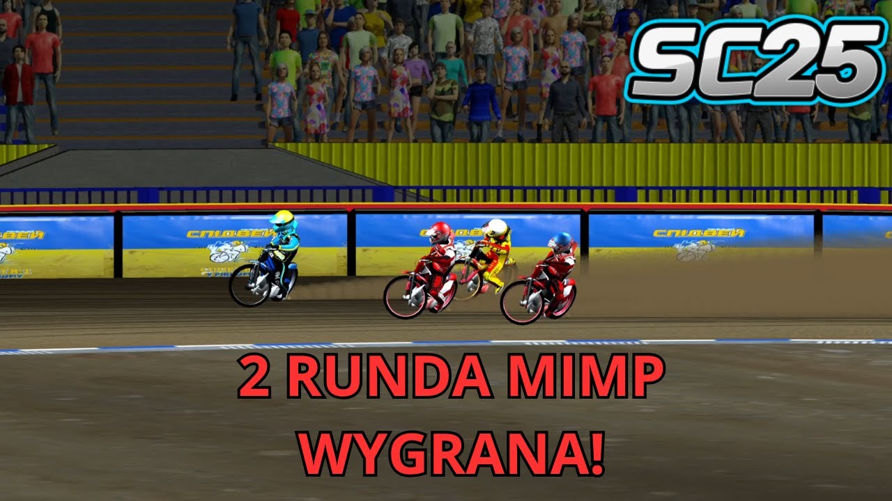 2 RUNDA MIMP WYGRANA! Speedway Challenge 25 Kariera Zawodnika #28