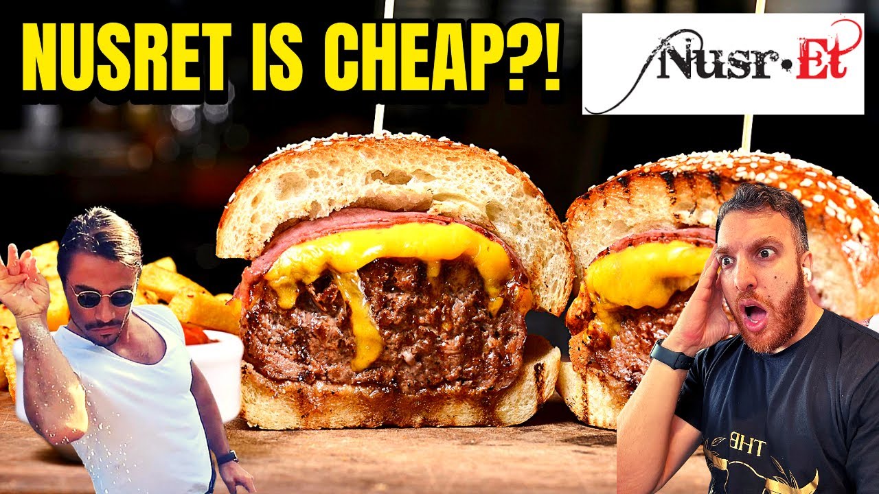 Nusr'Et Burger | OVERRATED OR NOT (EP 2) (Salt Bae, worth it?!)