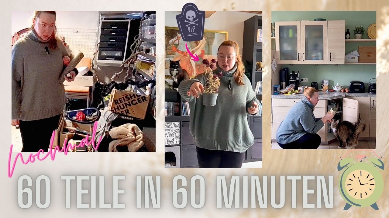 In 60 Minuten zum Minimalist? Ausmiste-Quickie für Faule und Vielbeschäftigte  