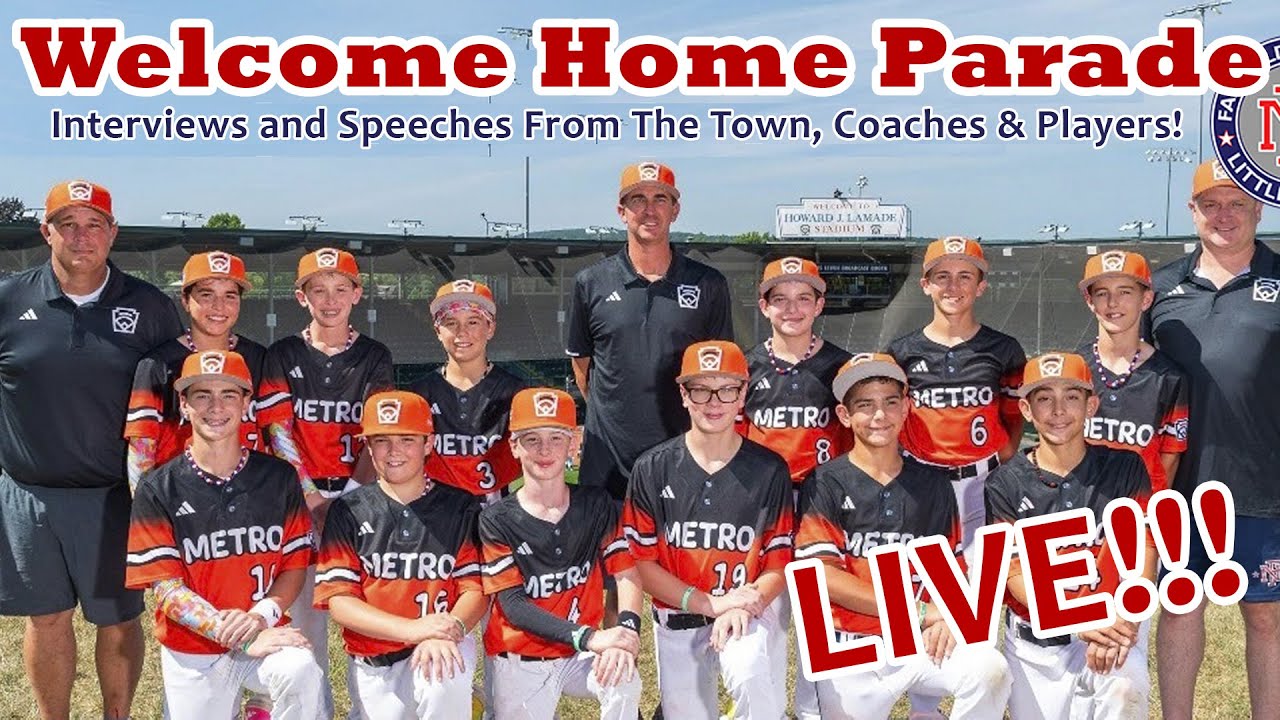 Fairfield National Little League Parade LIVE Interviews From The Team!