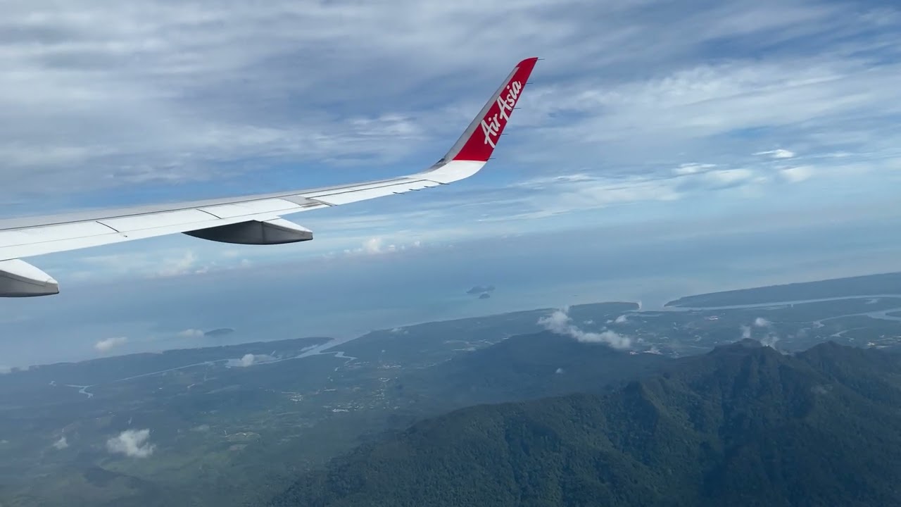 [5/2/2023] AirAsia - Airbus A320-216 (WL)Takeoff At Kuching International Airport