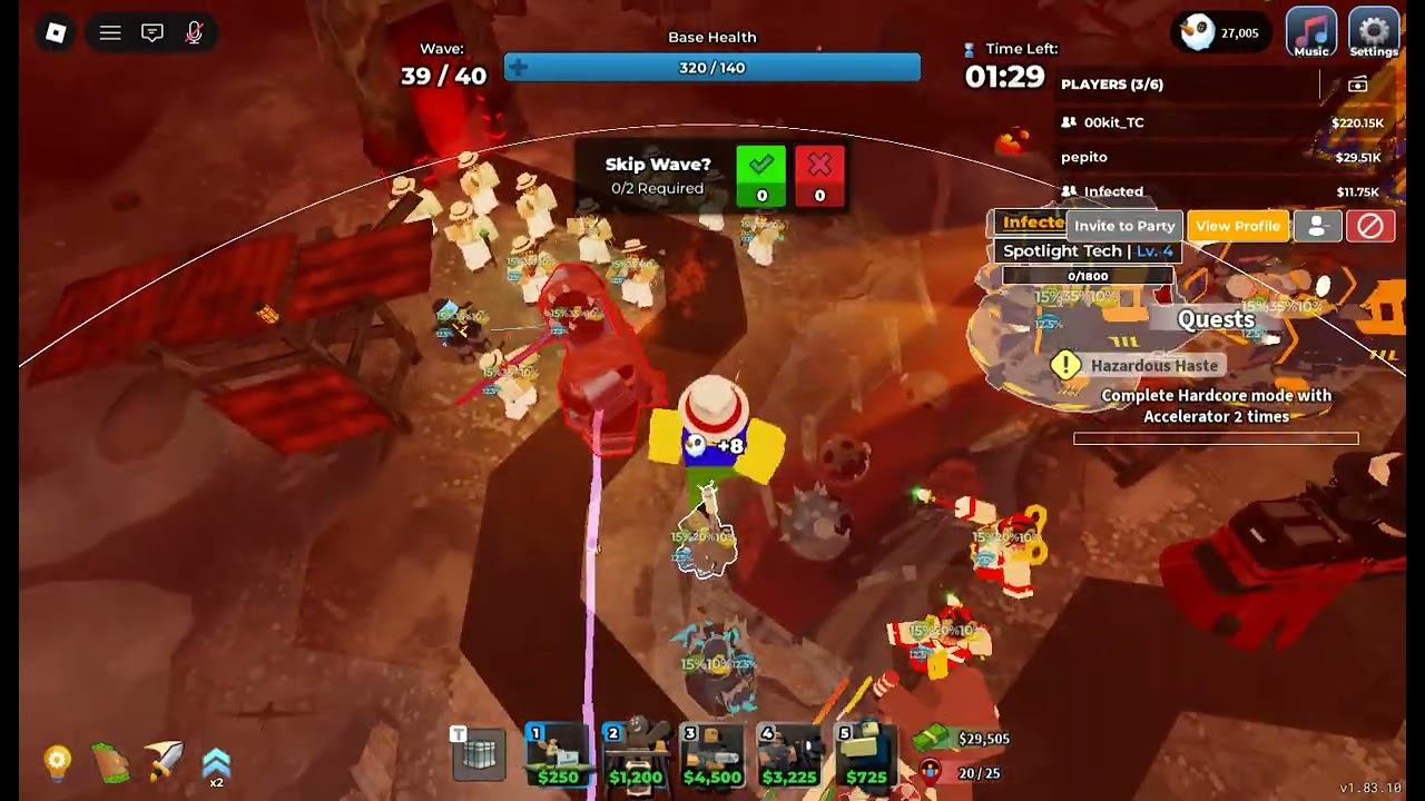 TDS fallen wave 37-40