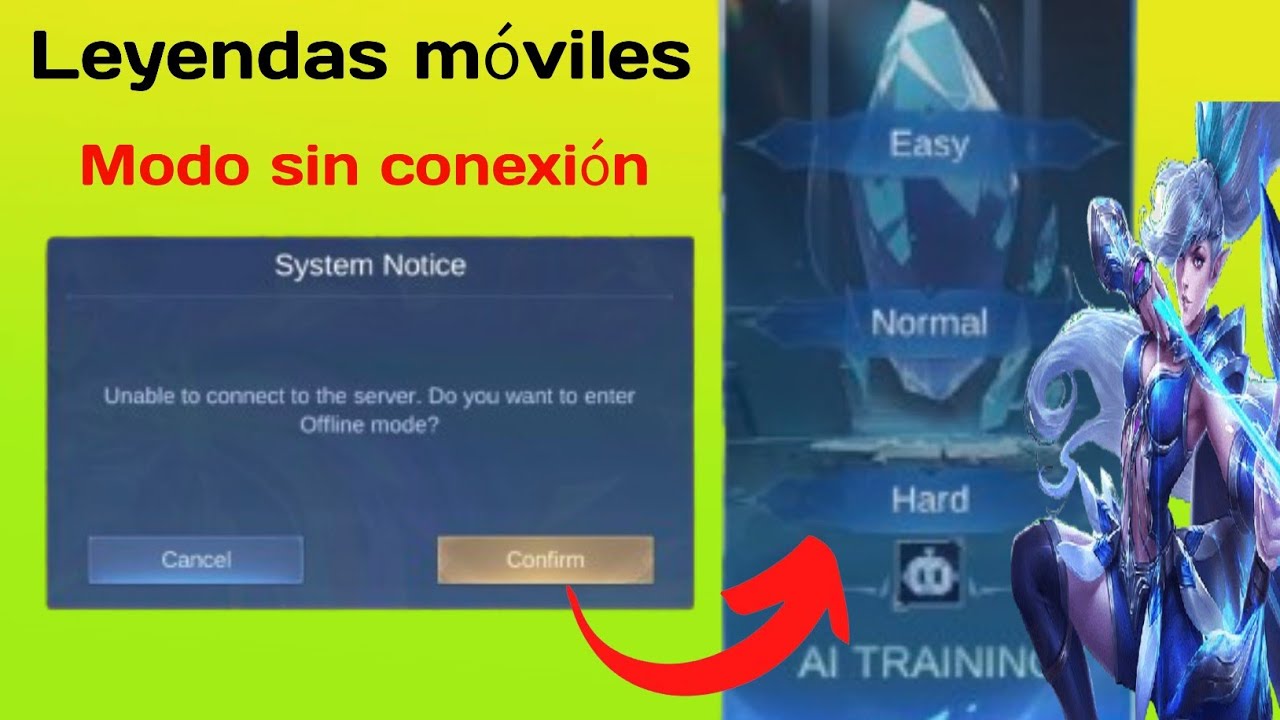C&Oacute;MO JUGAR A MOBILE LEGENDS SIN CONEXI&Oacute;N C&oacute;mo habilitar Mobile Legends sin conexi&oacute;n