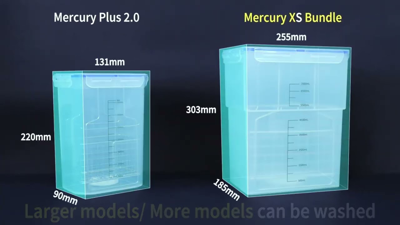 ELEGOO Mercury XS Bundle Prací a vytvrzovací stroj se samostatným pro La