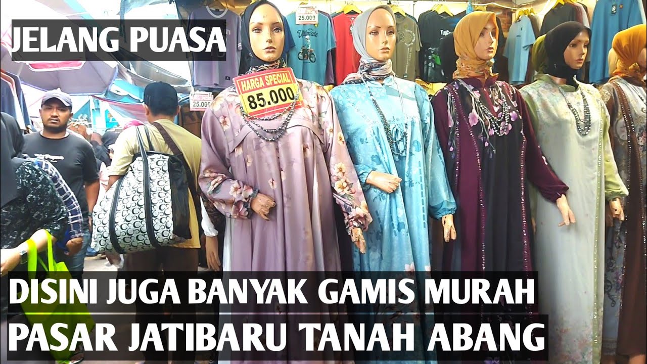 SUASANA PKL PASAR TANAH ABANG JELANG PUASA RAMADHAN