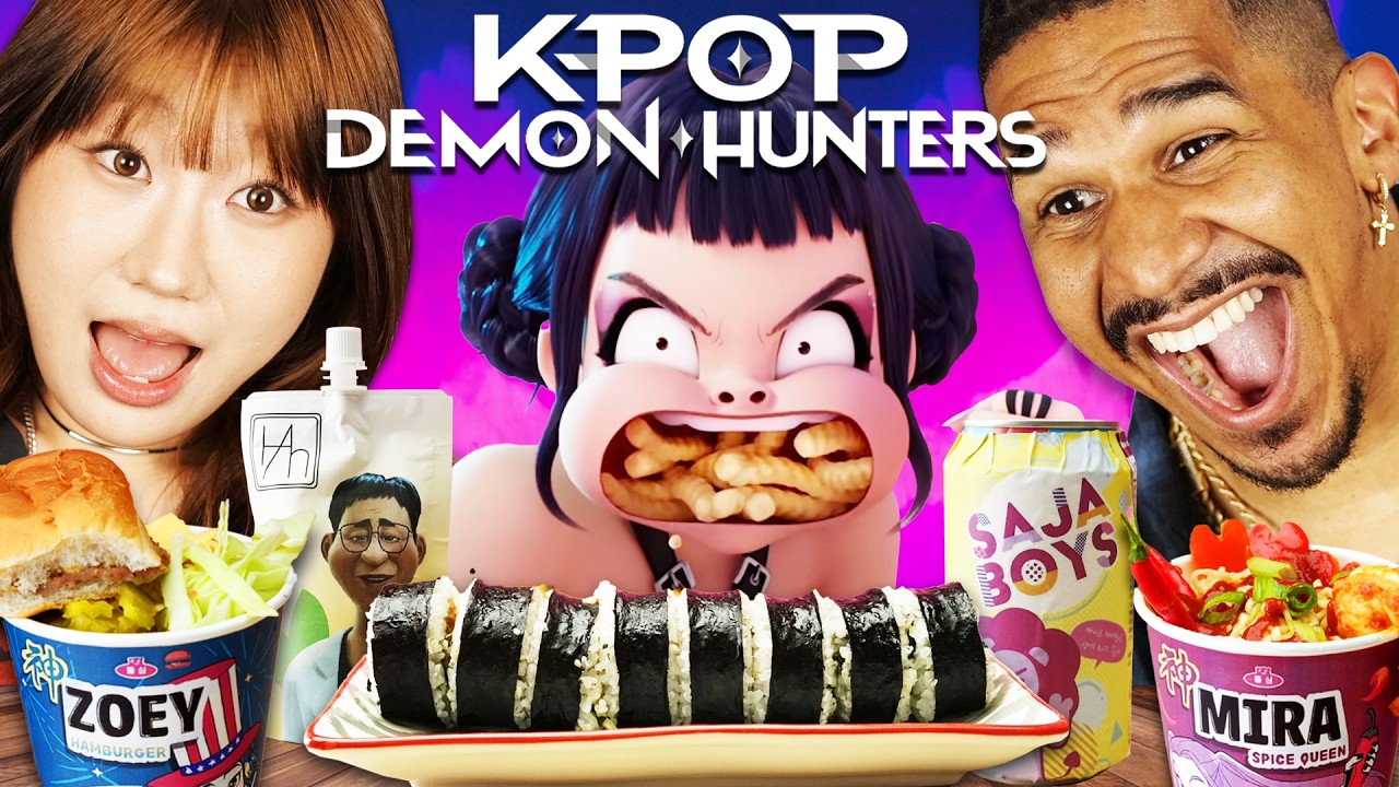 Try Not to Eat: K-Pop Demon Hunters