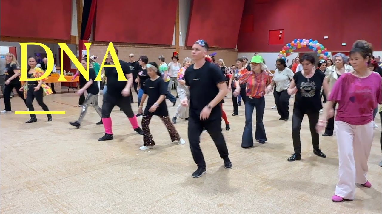 DNA (WDM25) - Linedance - José Miguel Belloque Vane (NL), Tim Johnson (UK) & Jean-PIerre Madge (CH) 